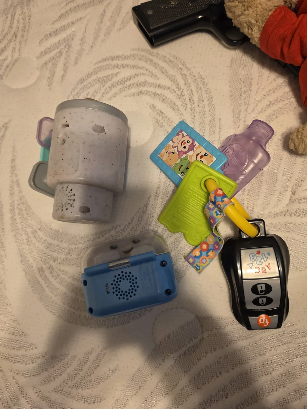 Fisher-Price Activity Keys , Bluetooth Ear Buds And 